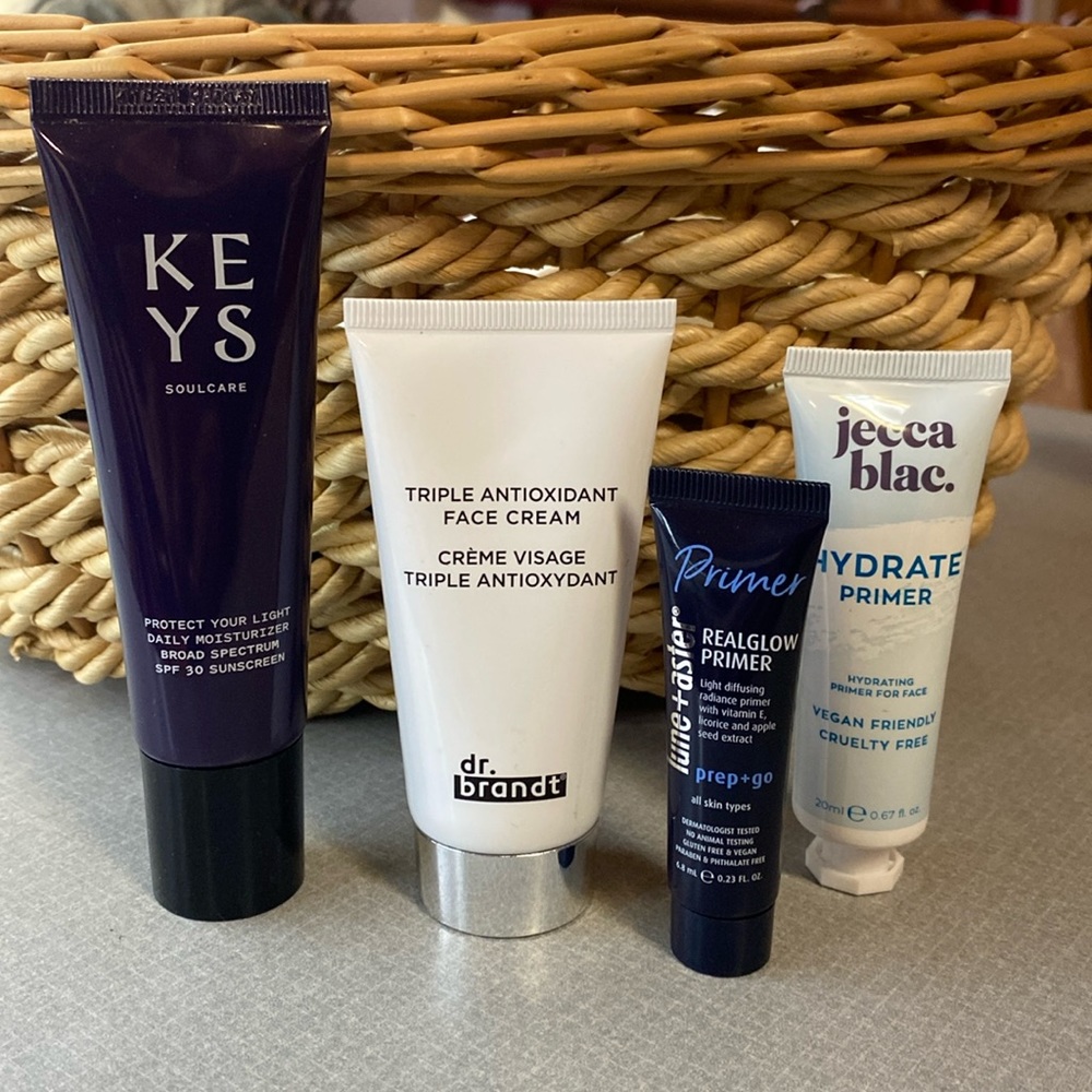 NIB Bundle of primers and face creams